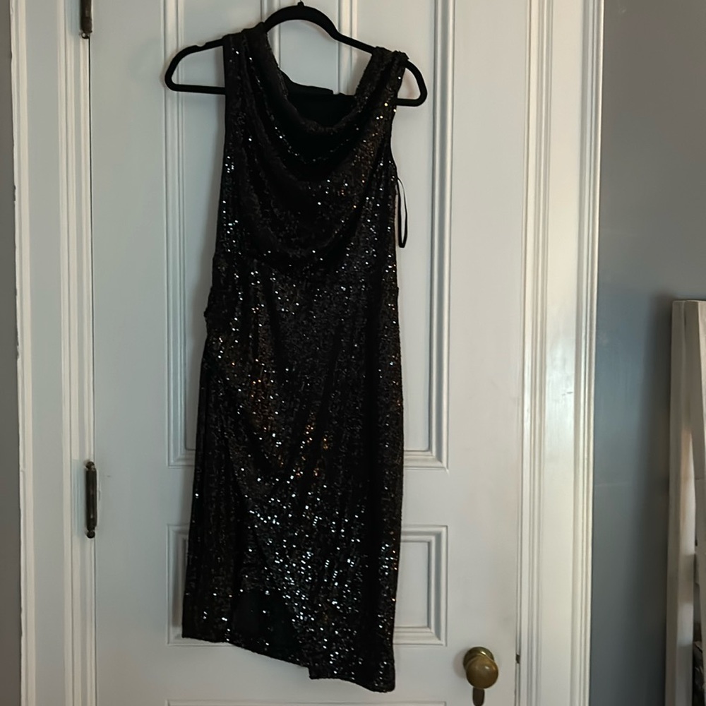 White House black market sequin dress